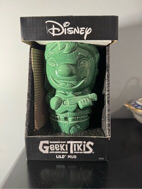 Disney Green Tiki Lilo Ceramic Mug